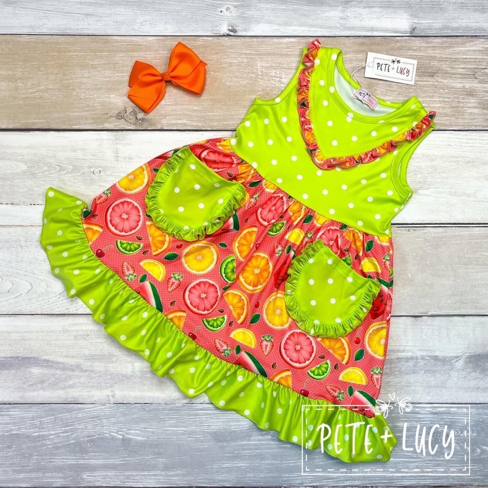 Pete & Lucy Sweet Fruit Dress